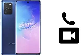 Effettua videochiamate con a Samsung Galaxy S10 Lite