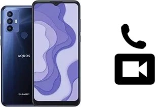 Effettua videochiamate con a Sharp Aquos V6 Plus