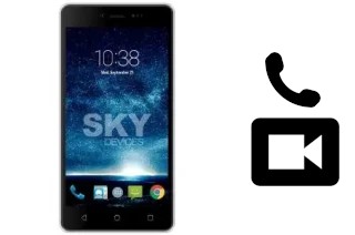 Effettua videochiamate con a Sky-Devices Sky Fuego 5-0 Plus