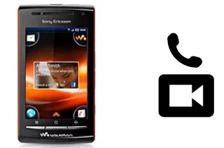 Effettua videochiamate con a Sony Ericsson W8