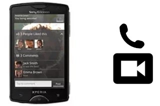 Effettua videochiamate con a Sony Ericsson Xperia mini