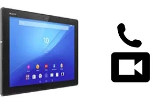 Effettua videochiamate con a Sony Xperia Z4 Tablet WiFi