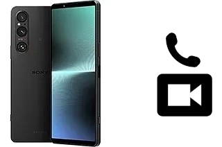 Effettua videochiamate con a Sony Xperia 1 V