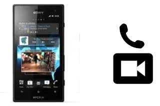 Effettua videochiamate con a Sony Xperia acro S