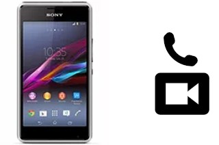 Effettua videochiamate con a Sony Xperia E1 dual