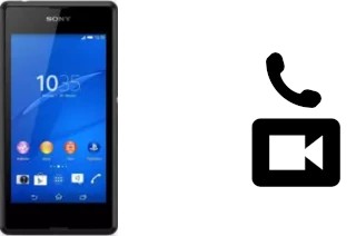 Effettua videochiamate con a Sony Xperia E3 4G