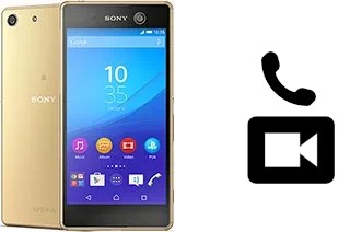 Effettua videochiamate con a Sony Xperia M5 Dual