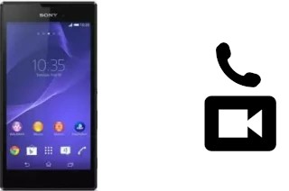 Effettua videochiamate con a Sony Xperia T3 3G