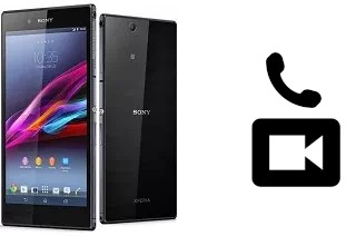 Effettua videochiamate con a Sony Xperia Z Ultra