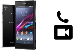 Effettua videochiamate con a Sony Xperia Z1