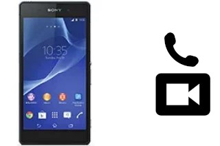 Effettua videochiamate con a Sony Xperia Z2a