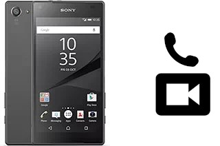 Effettua videochiamate con a Sony Xperia Z5 Compact