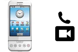 Effettua videochiamate con a T-Mobile G1