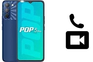 Effettua videochiamate con a Tecno Pop 5 Pro