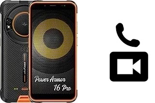 Effettua videochiamate con ad Ulefone Power Armor 16 Pro