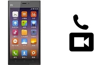 Effettua videochiamate con a Xiaomi Mi 3