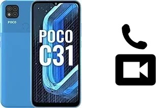 Effettua videochiamate con a Xiaomi Poco C31