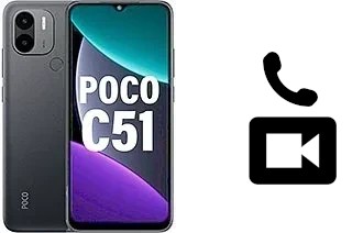 Effettua videochiamate con a Xiaomi Poco C51