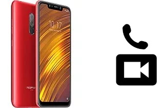 Effettua videochiamate con a Xiaomi Pocophone F1