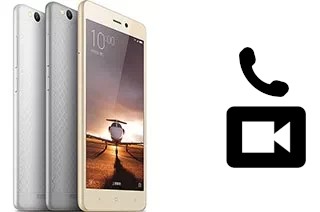 Effettua videochiamate con a Xiaomi Redmi 3