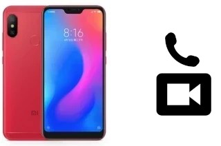 Effettua videochiamate con a Xiaomi Redmi 6 Pro