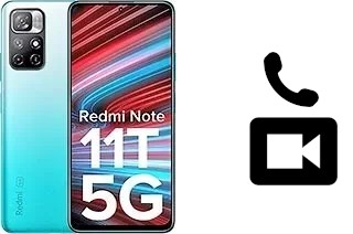 Effettua videochiamate con a Xiaomi Redmi Note 11T 5G