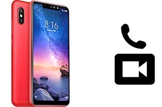 Effettua videochiamate con a Xiaomi Redmi Note 6 Pro