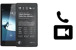 Effettua videochiamate con a Yota YotaPhone