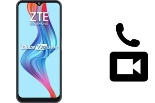 Effettua videochiamate con a ZTE Blade V20 Smart