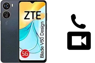 Effettua videochiamate con a ZTE Blade V50 Design