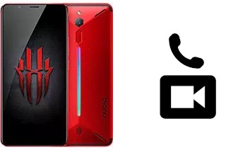 Effettua videochiamate con a ZTE nubia Red Magic