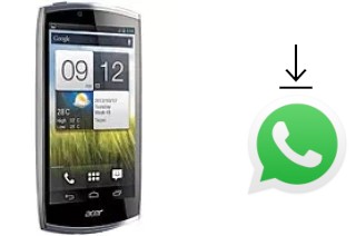 Come installare WhatsApp su Acer CloudMobile S500