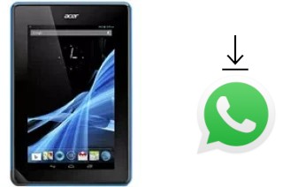 Come installare WhatsApp su Acer Iconia Tab B1-A71