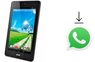 Come installare WhatsApp su Acer Iconia One 7 B1-730