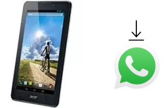 Come installare WhatsApp su Acer Iconia Tab 7 A1-713