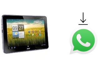 Come installare WhatsApp su Acer Iconia Tab A700