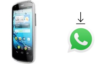 Come installare WhatsApp su Acer Liquid E1