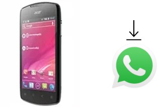 Come installare WhatsApp su Acer Liquid Glow E330