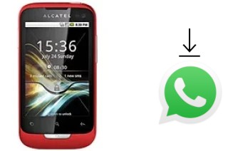 Come installare WhatsApp su alcatel OT-985