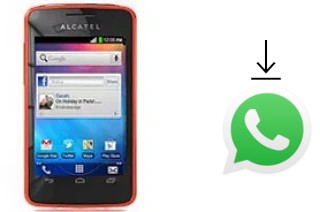 Come installare WhatsApp su alcatel One Touch T'Pop