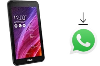 Come installare WhatsApp su Asus Fonepad 7 (2014)