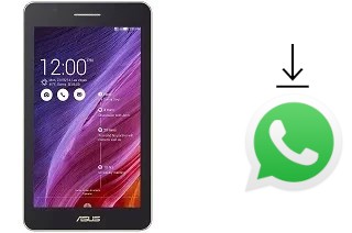 Come installare WhatsApp su Asus Fonepad 7 FE171CG