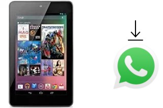 Come installare WhatsApp su Asus Google Nexus 7