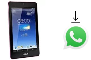 Come installare WhatsApp su Asus Memo Pad HD7 16 GB