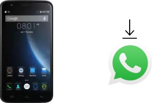 Come installare WhatsApp su Doogee Valencia 2 Y100 Plus