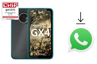 Come installare WhatsApp su Gigaset GX4 PRO