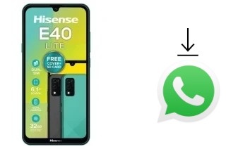 Come installare WhatsApp su HiSense E40 LITE