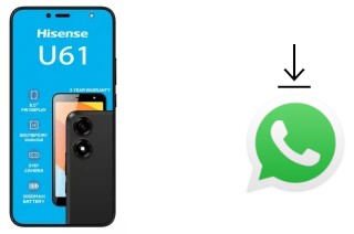 Come installare WhatsApp su HiSense U61