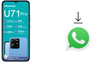 Come installare WhatsApp su HiSense U71 Pro