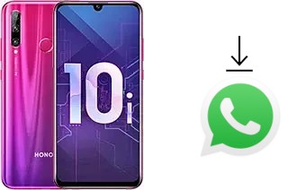 Come installare WhatsApp su Honor 10i